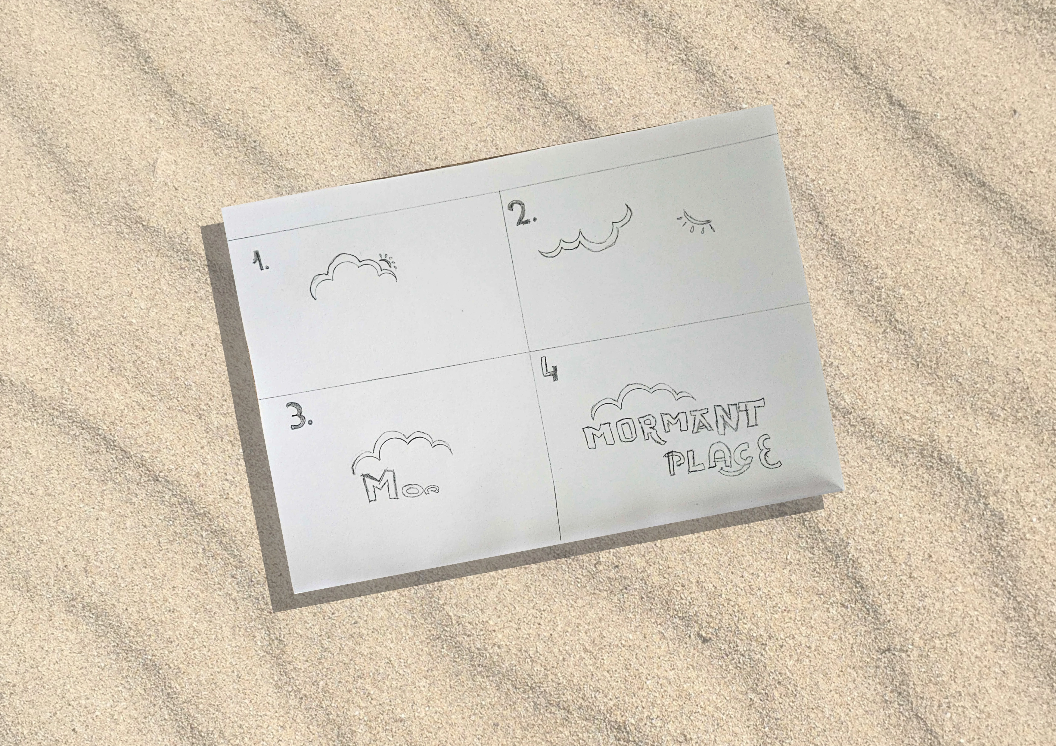Storyboard Mormant Plage